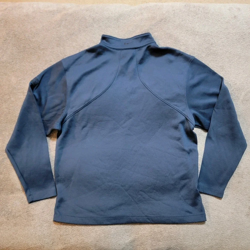 Nike Golf Men's 1/4 Zip Pullover With Bull Logo Size Large